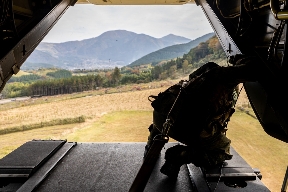Resolute Dragon 23 FTX | JGSDF 107th Squadron Flight Operations