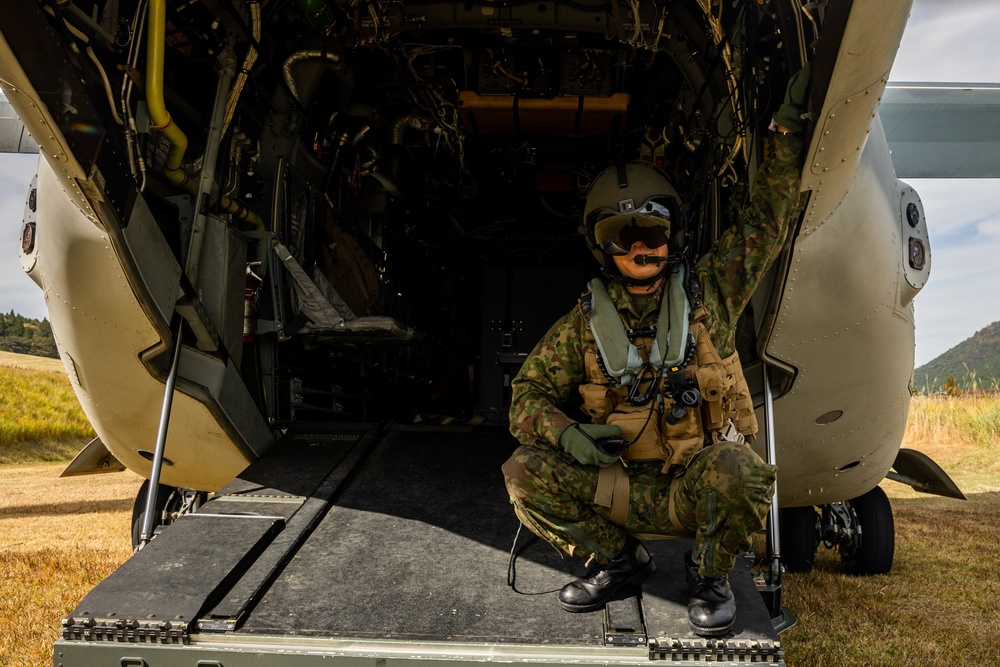 Resolute Dragon 23 FTX | JGSDF 107th Squadron Flight Operations