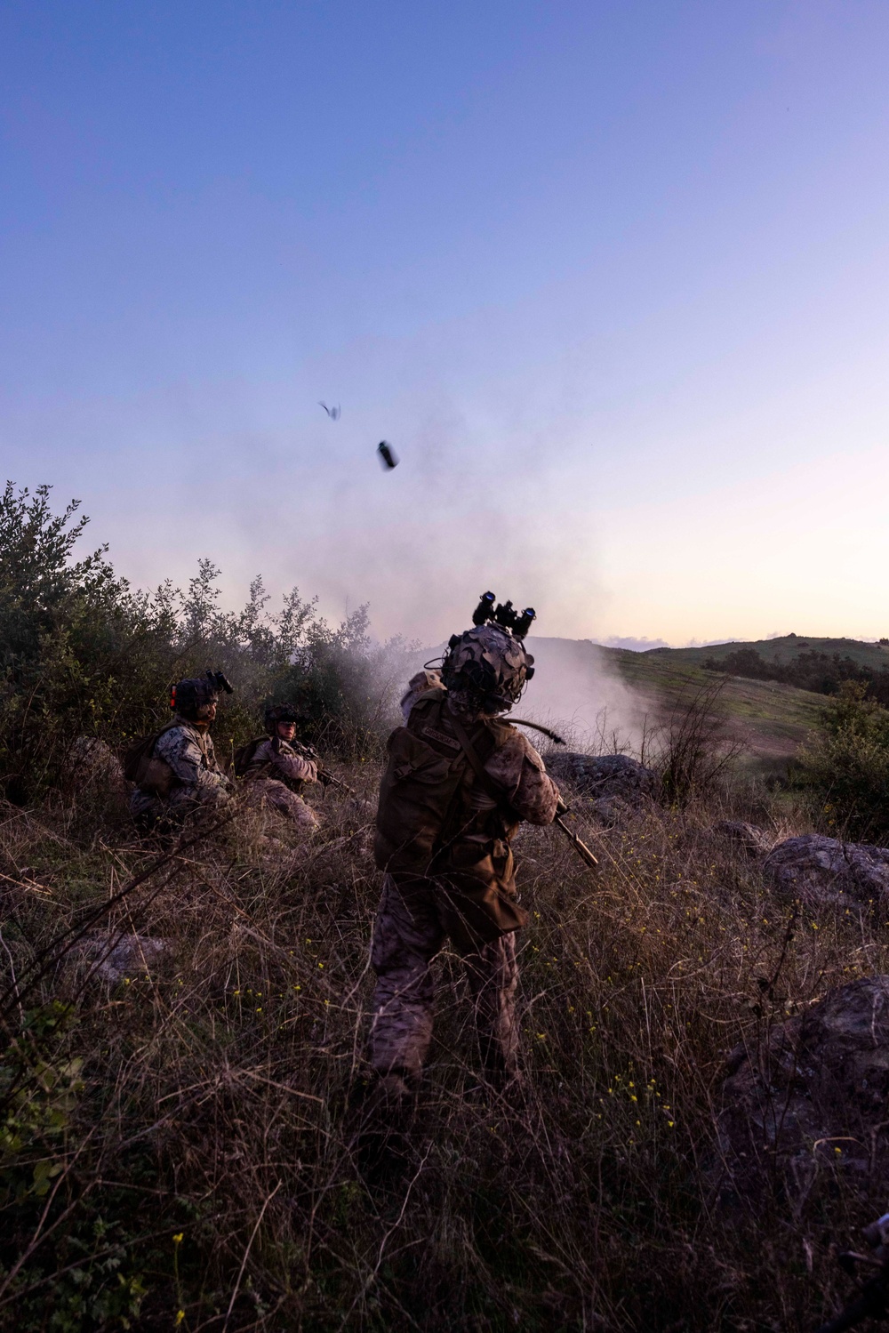 Alpha Company, BLT 1/5 Trains at Camp Pendleton’s Range 800