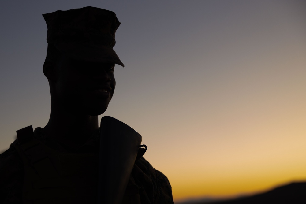 Camp Pendleton Marines conduct unknown distance range