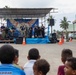 Pacific Partnership 2023 Band performs at the Nausori Municipal Market in Fiji