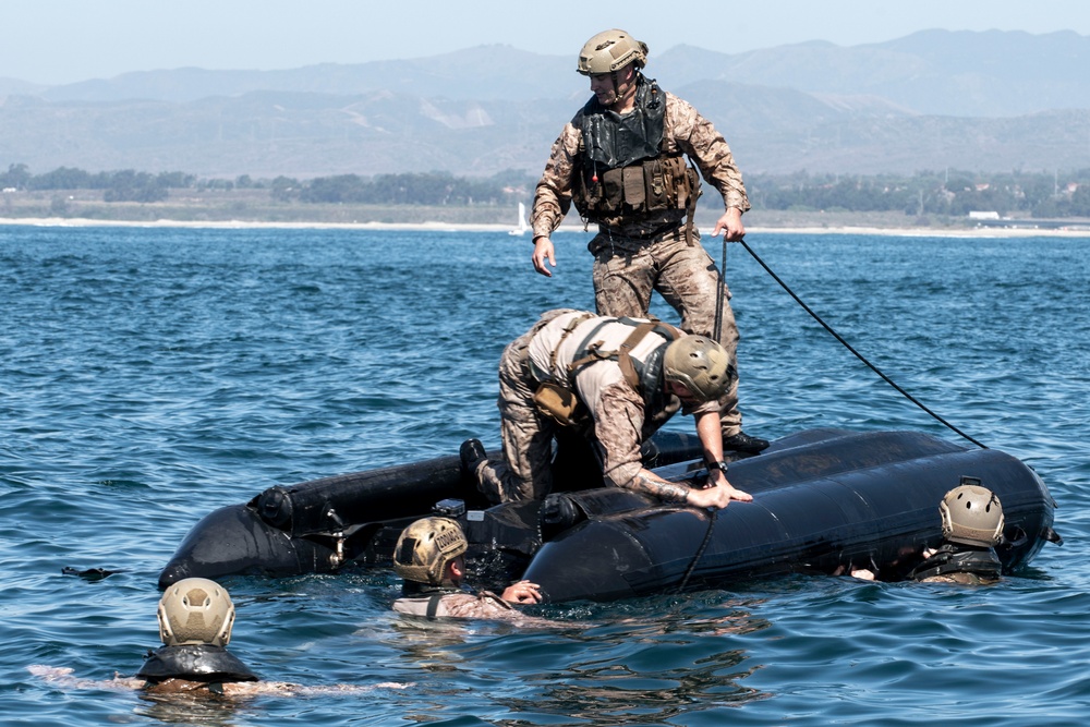 Recon Company Conducts Helocast Training