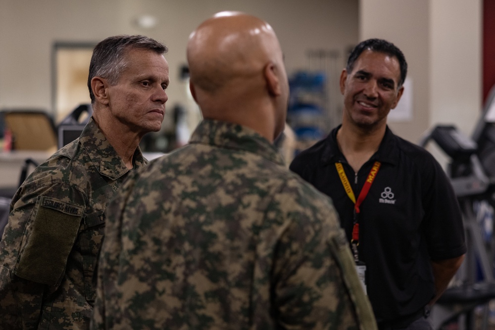 Brazilian Marine Corps Visit