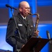 Musician 1st Class Franklin Silva performs at Kiokee Baptist Church
