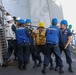 Line Handlers during Replenishment-at-Sea