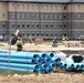 October 2023 barracks construction operations at Fort McCoy