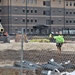 October 2023 barracks construction operations at Fort McCoy