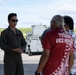 Local Mayors and 36th Wing Commander Tour B-52
