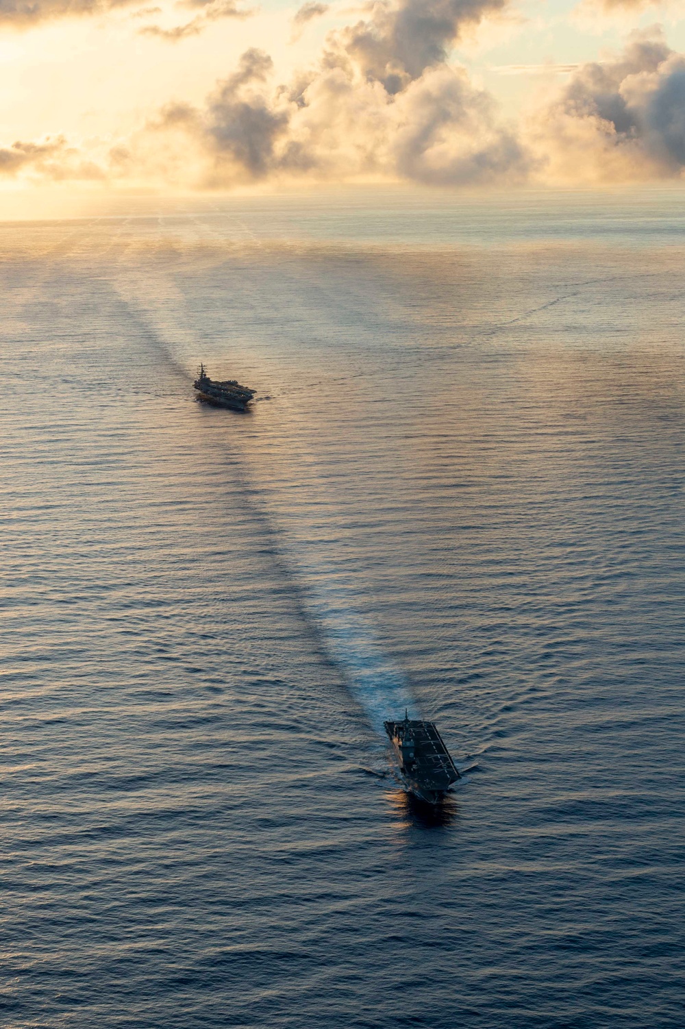 USS Carl Vinson (CVN 70), JMSDF Participate in Multi-Large Deck Event