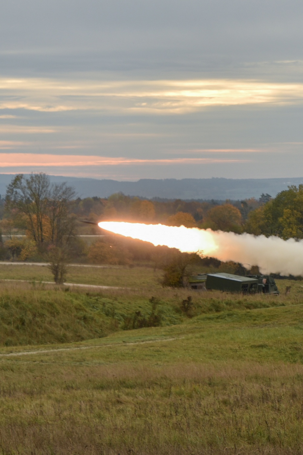 41st Field Artillery Brigade Live Fire Exercise MLRS