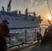 Philippine Sea, Earhart Conducts a Replenishment-at-Sea