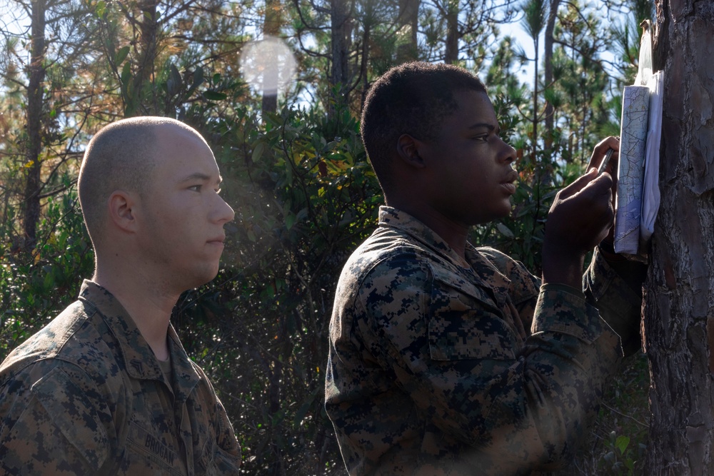 2d LAR Scout School Land Navigation Course