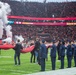 U.S. Armed Forces supports NFL game