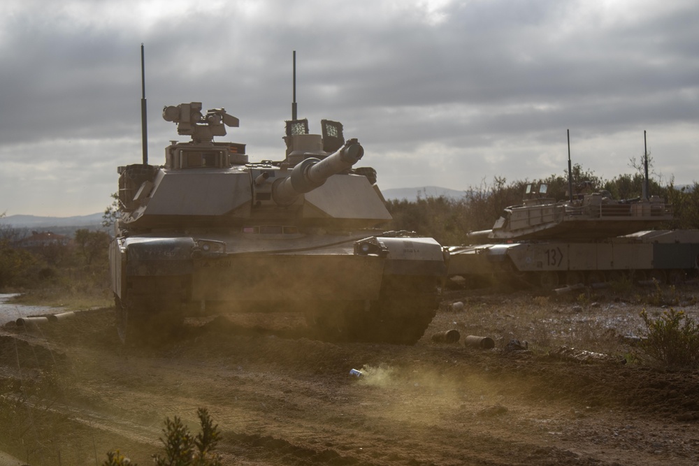 Task Force Mountain Soldiers Compete in Hellenic Army Tank Challenge