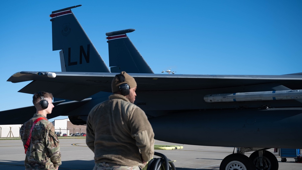 494th Fighter Squadron participates Atlantic Trident 23