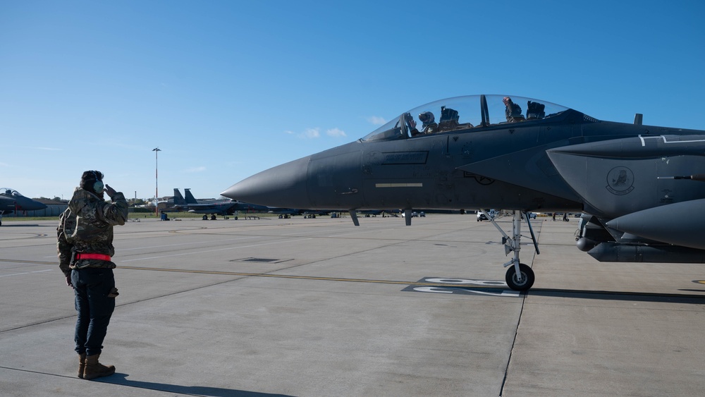 494th Fighter Squadron participates Atlantic Trident 23