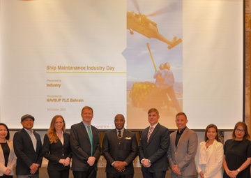 NAVSUP FLC Bahrain Detachment Dubai Hosts Industry Day