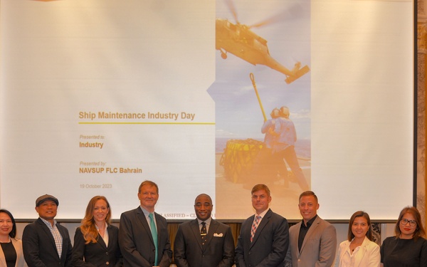 NAVSUP FLC Bahrain Detachment Dubai Hosts Industry Day