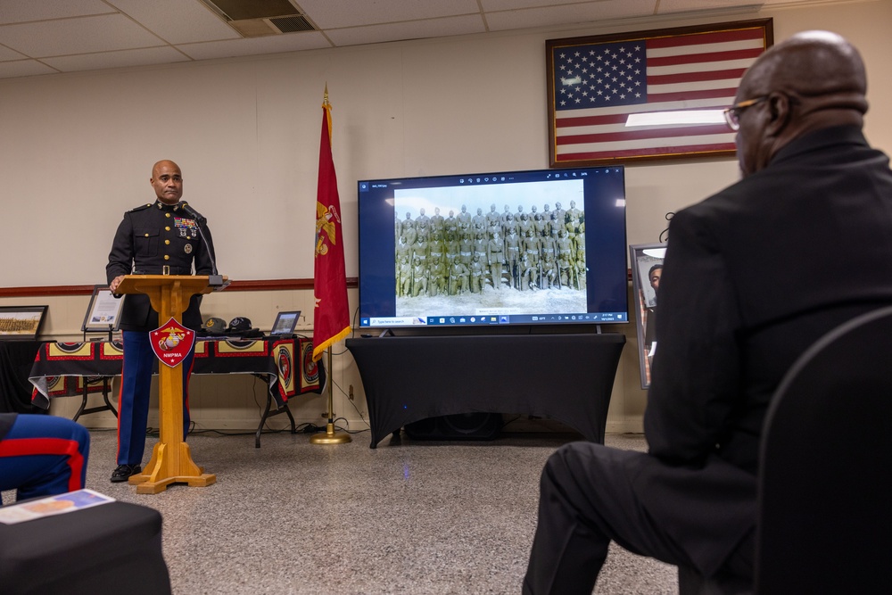 Montford Point Marine receives his Congressional Gold Medal