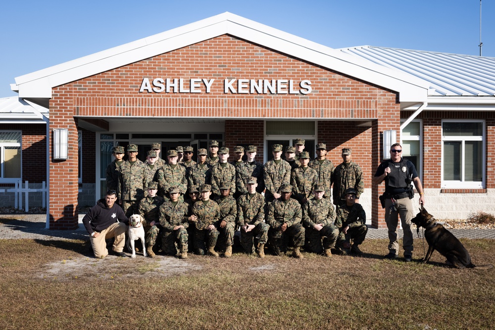 Ardrey Kell High School MCJROTC Visits Camp Lejeune