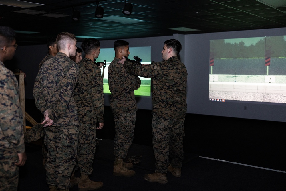 Ardrey Kell High School MCJROTC Visits Camp Lejeune