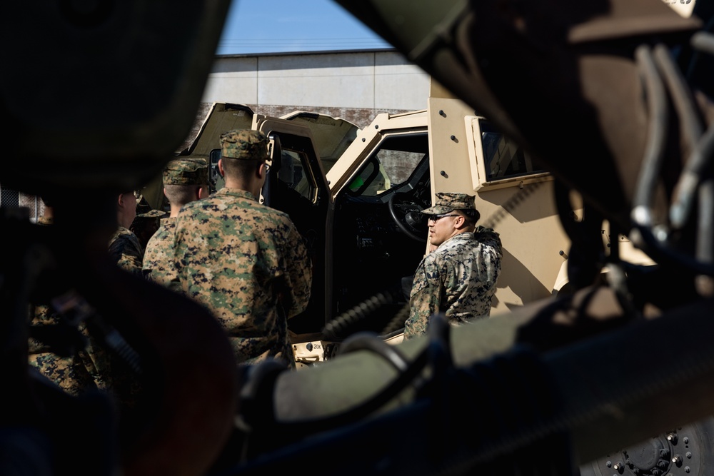 Ardrey Kell High School MCJROTC Visits Camp Lejeune