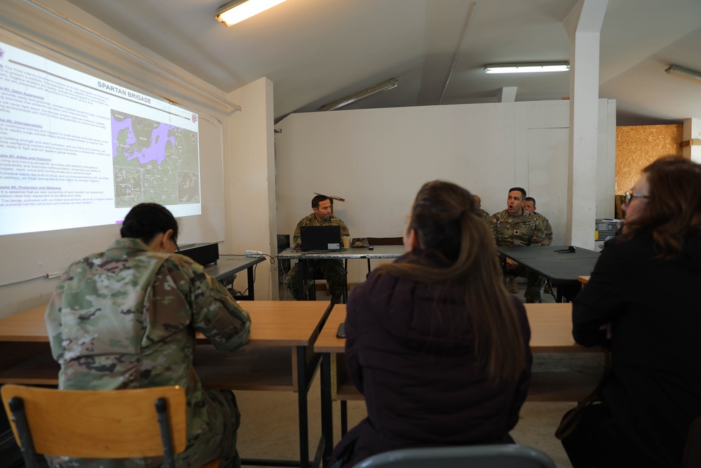 DOD SAPRO visits 3rd Infantry Division in Poland