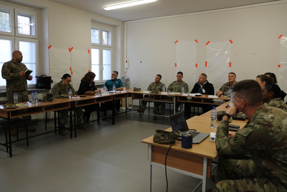 DOD SAPRO visits 3rd Infantry Division in Poland