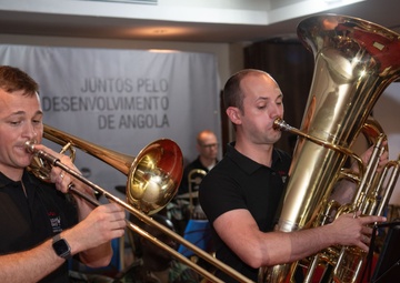 USAFE-AFAFRICA Band's 5 Star Brass Rehearses with Angolan Armed Forces Band