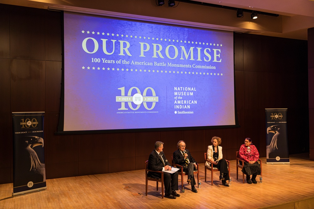 The American Battle Monuments Commission holds a centennial documentary screening at the National Museum of the American Indian