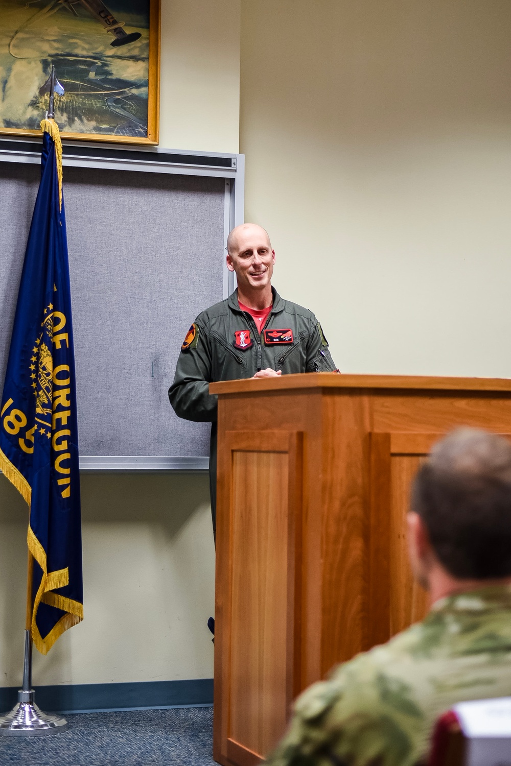 123rd Fighter Squadron Change of Command