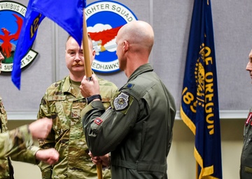 123rd Fighter Squadron Change of Command