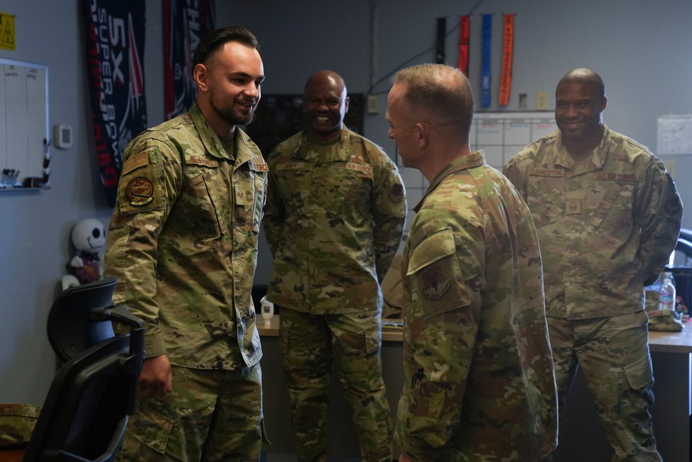 COMACC and ACC/CCC Visit Creech AFB