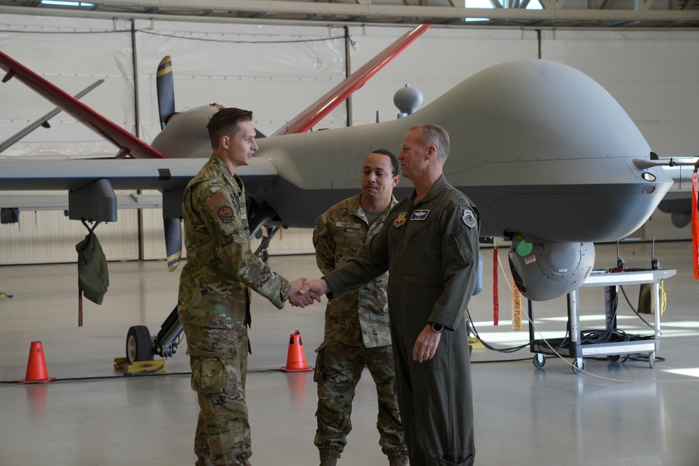 COMACC and ACC/CCC Visit Creech AFB