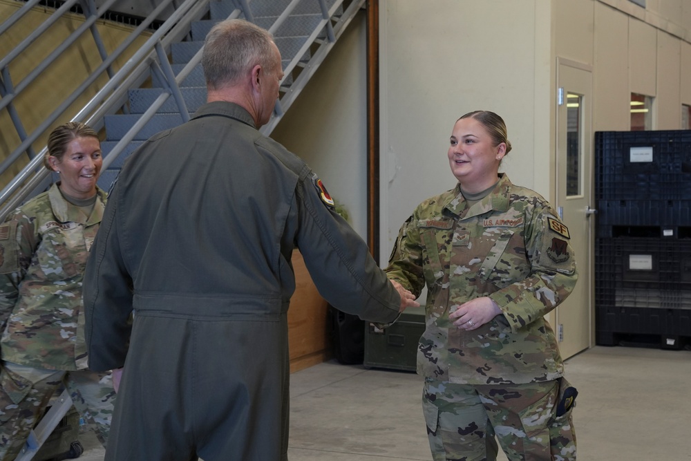 COMACC and ACC/CCC Visit Creech AFB