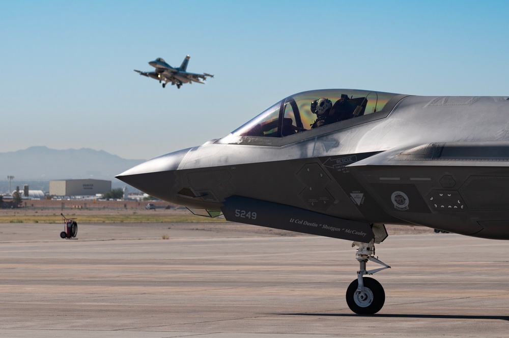 Nellis AFB Take offs Aug 23