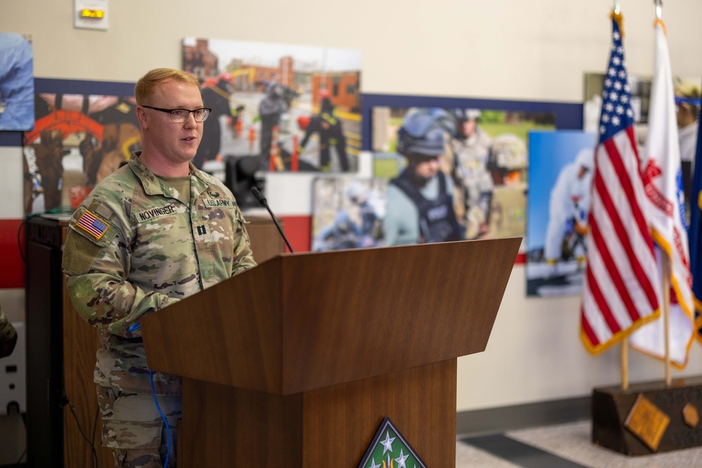 Premier CBRNE command headquarters company welcomes new commander