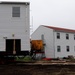 World War II-era barracks rolls to its new foundation at Fort McCoy