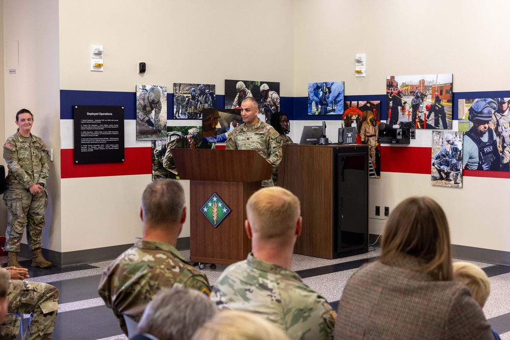 Premier CBRNE command headquarters company welcomes new commander