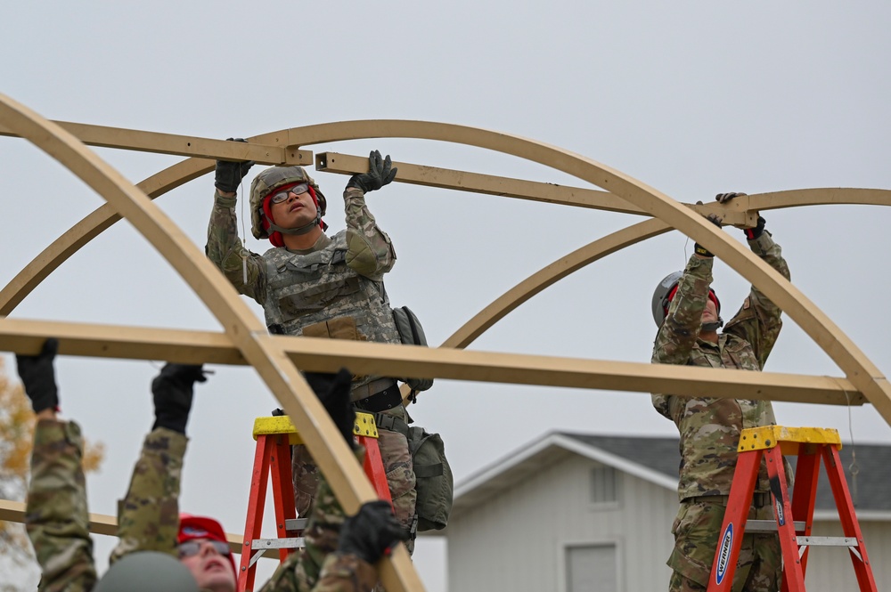 819th RED HORSE Squadron completes field training exercise, prepares for unit validation