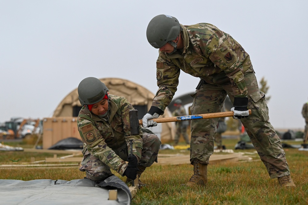 819th RED HORSE Squadron completes field training exercise, prepares for unit validation