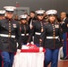 Marines with Marine Corps Combat Service Support Schools celebrate the 248th Marine Corps birthday