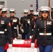 Marines with Marine Corps Combat Service Support Schools celebrate the 248th Marine Corps birthday