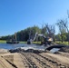 New island building technique, a first on the Upper Mississippi River