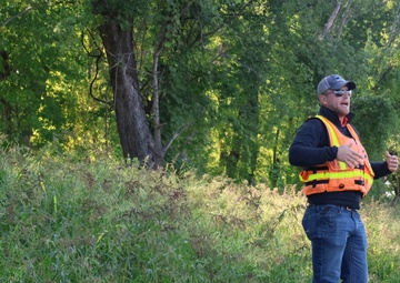 New island building technique, a first on the Upper Mississippi River