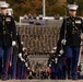 Sergeant Major of the Marine Corps attends the Marine Corps Base Quantico cake cutting ceremony as guest of honor