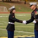 Sergeant Major of the Marine Corps attends the Marine Corps Base Quantico cake cutting ceremony as guest of honor