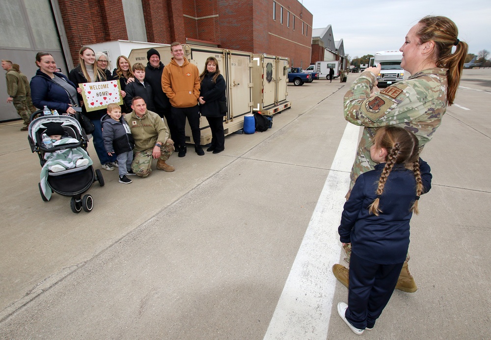 Airmen From 127th Wing Return From Deployment