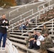 Sergeant Major of the Marine Corps attends the Marine Corps Base Quantico cake cutting ceremony as guest of honor