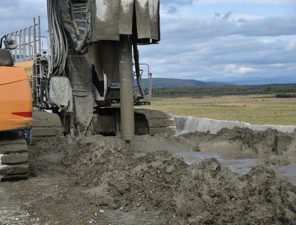 Single-Column Mixing at Moose Creek Dam Safety Modification Project